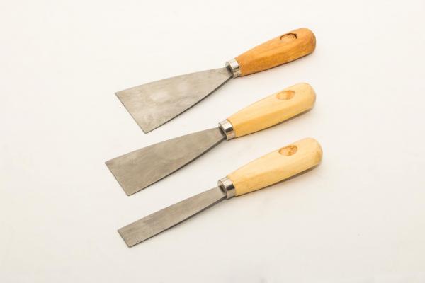 ESPTULA PINTOR MANGO MADERA X 3 PIEZAS (1